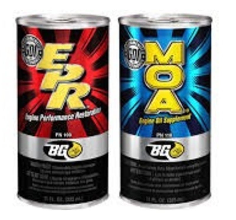 BG Engine Oil Performance Kit: MOA Engine Oil Supplement & EPR Engine Performance Restoration (325ml Each) - Image 5
