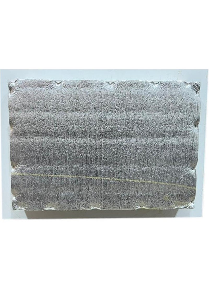 Decorative window air conditioner cover to cover the wall, made of wood, white color - Image 3