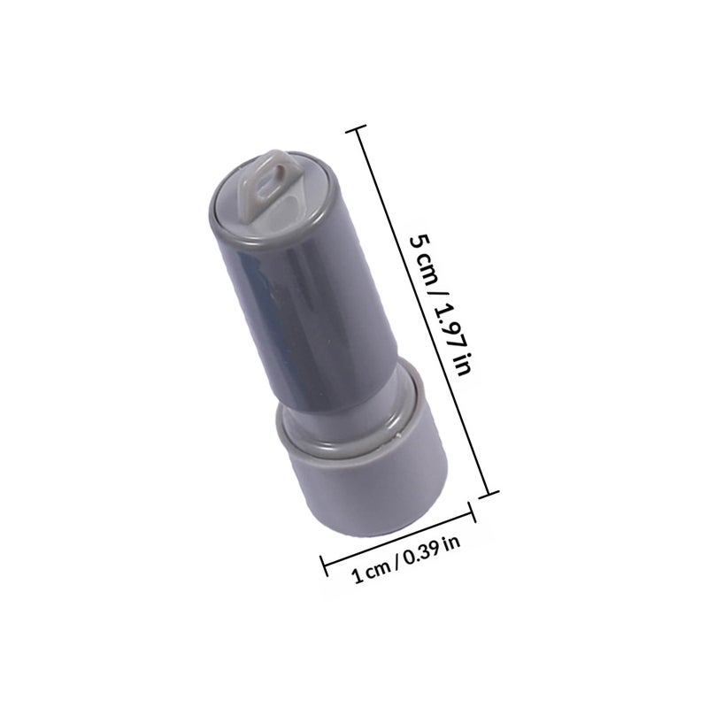 Engraved Seal Stamp, Durable Portable Cases for DIY Crafting, Classic Round Design - Image 2