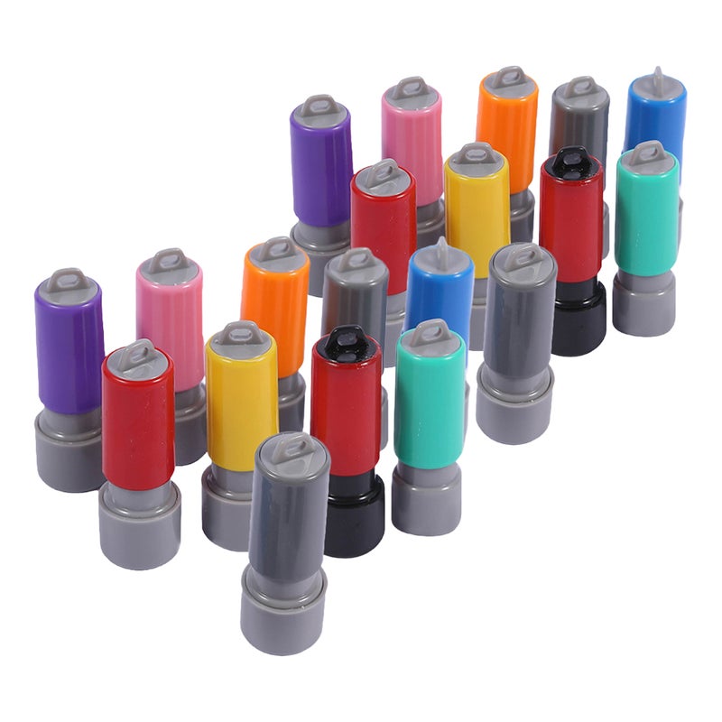 Engraved Seal Stamp, Durable Portable Cases for DIY Crafting, Classic Round Design - Image 4