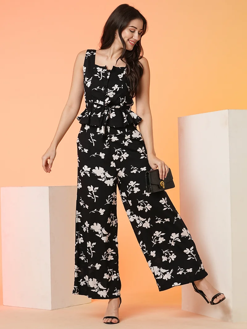 globus Globus Women Floral Printed Co-Ord Set