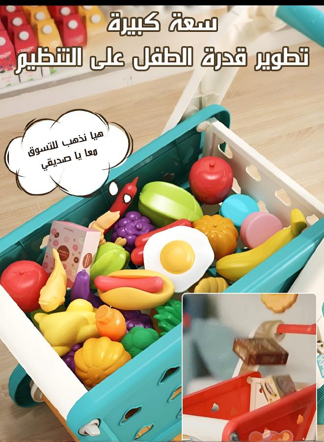 Toddler Shopping Cart Toy - Image 2