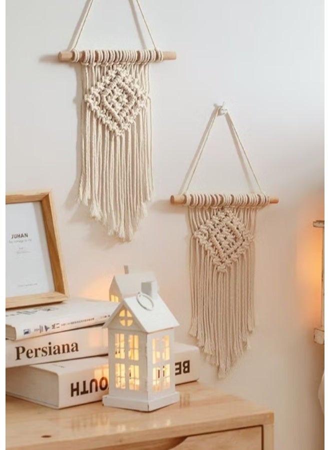 انتيكيانو ديكور حائط يضيف لمسة فريدة، سهلة التركيب ومصنوعة يدويًا من خيوط القطن - Image 1