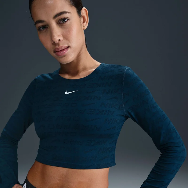 Nike Blue Women's Pro Training Top for Women | Best Price UAE