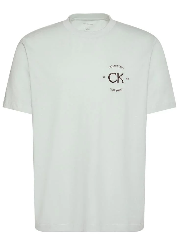 Calvin Klein Jeans  Embroidered Logo T-shirt for Men | Best Price UAE
