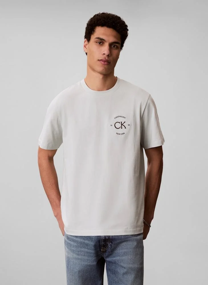 Calvin Klein Jeans Embroidered Logo T-shirt