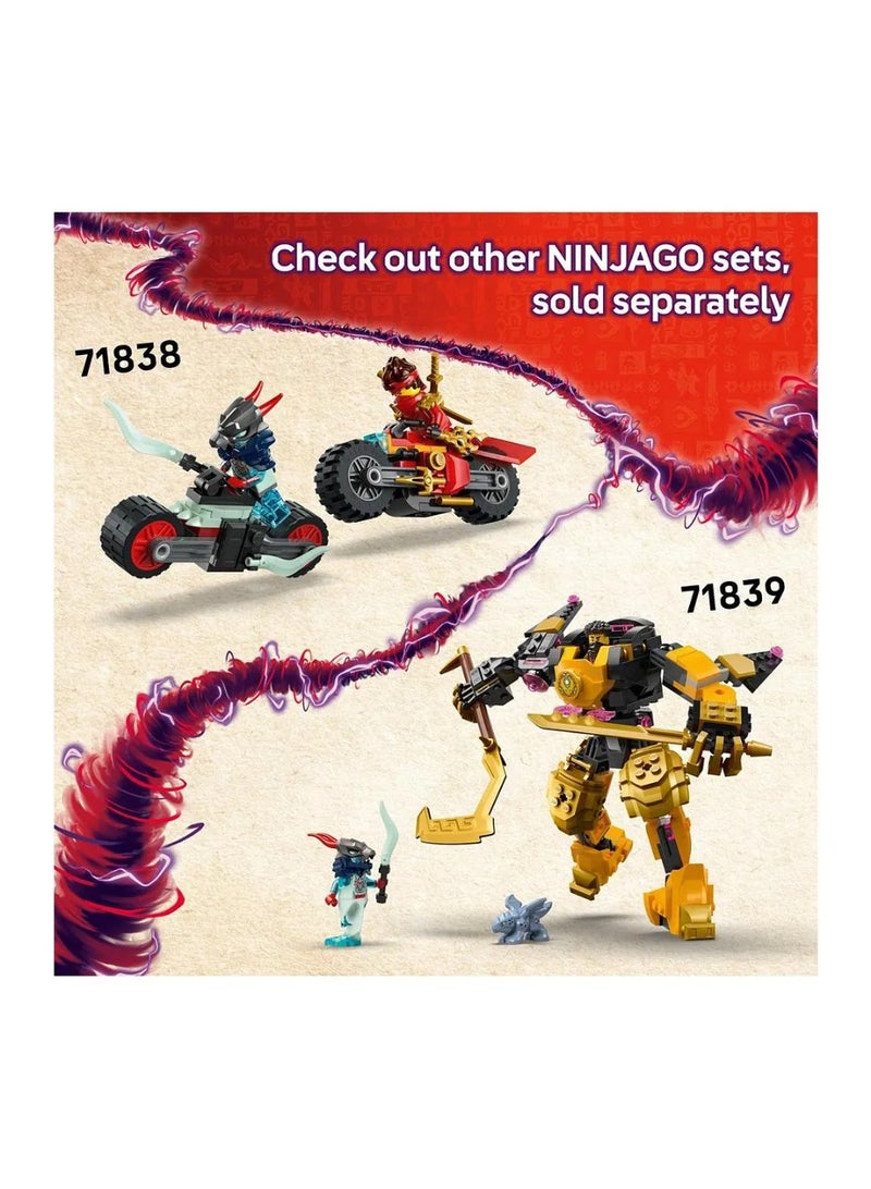 LEGO NINJAGO Rontu the Master Dragon Toy Building Kit and Battle Set with 4 Minifigures 71842 - 381 Pieces - Image 3