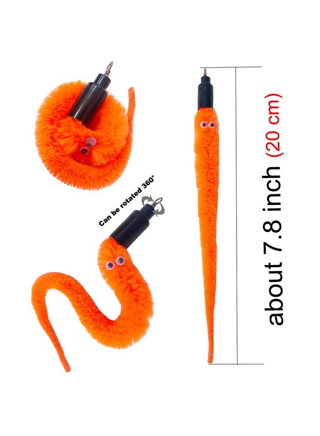 TIENAILING Cat Worm Toy Refills Cat Wand Replacement Worms, 24 PCS Cat Worms Refill, Interactive Cat Wand Attachments Worms for Cat Toys - Image 4