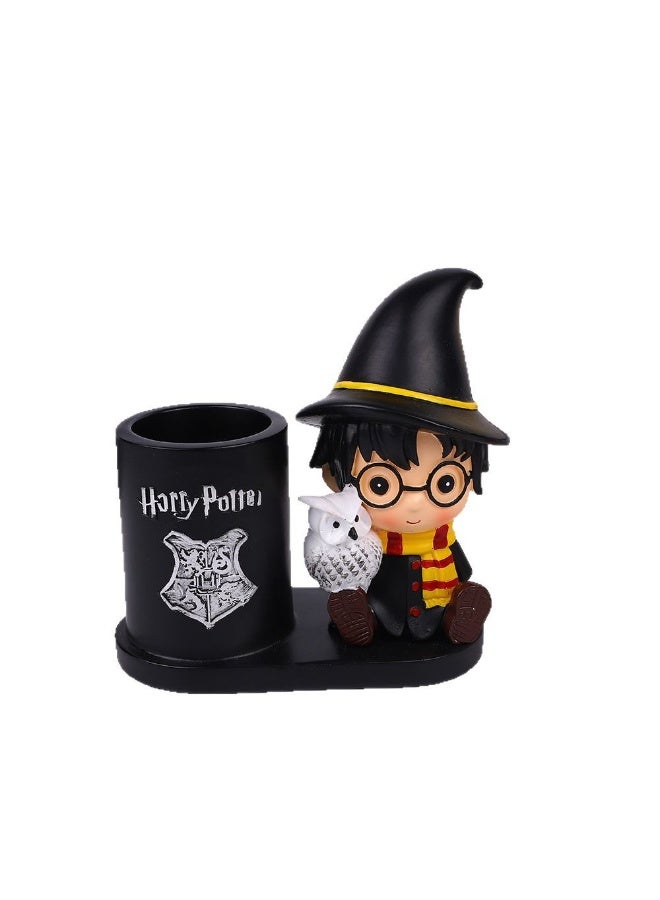 general Harry Potter creative pen Holder Desktop Stationery Storage Peripheral Decoration School Season Birthday Gift - Image 1