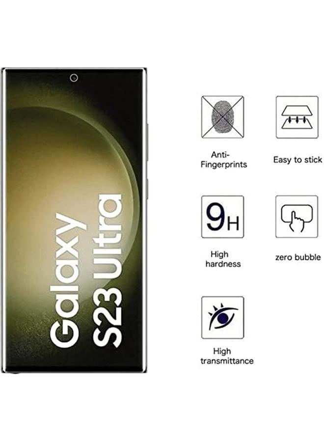 إيروريكس واقي شاشة Samsung Galaxy S23 Ultra Premium من الزجاج المقوى مع حماية 9H، إصدار محدث - Image 4