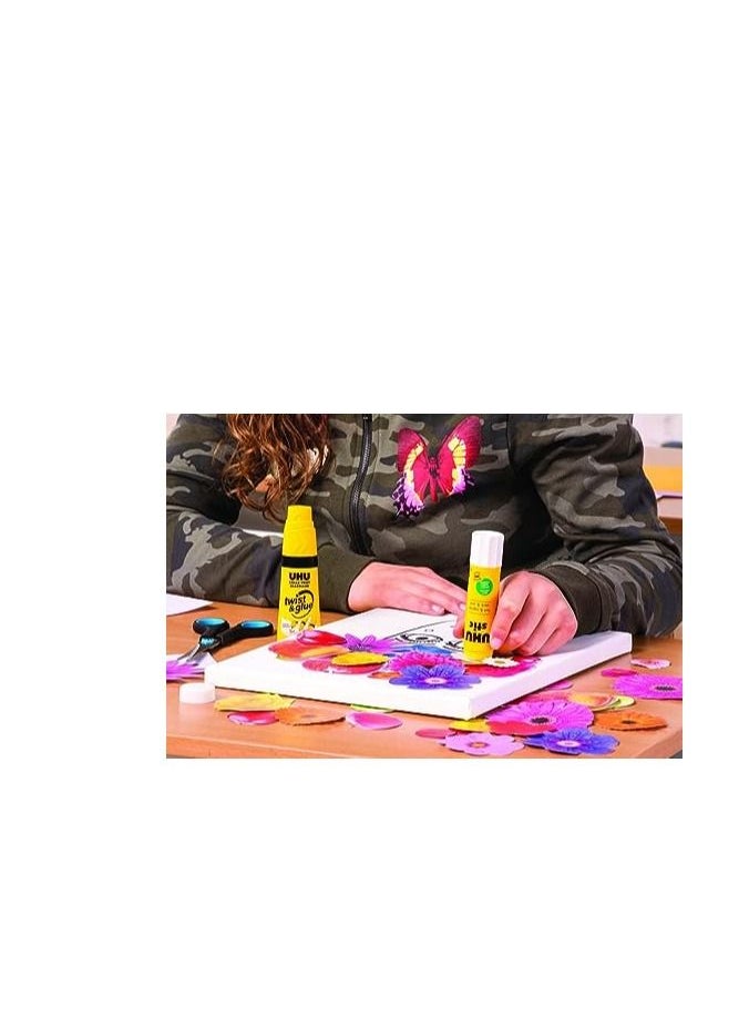 UHU - Glue Stick 8.2 g (Packaging may Vary) Clear - Image 1