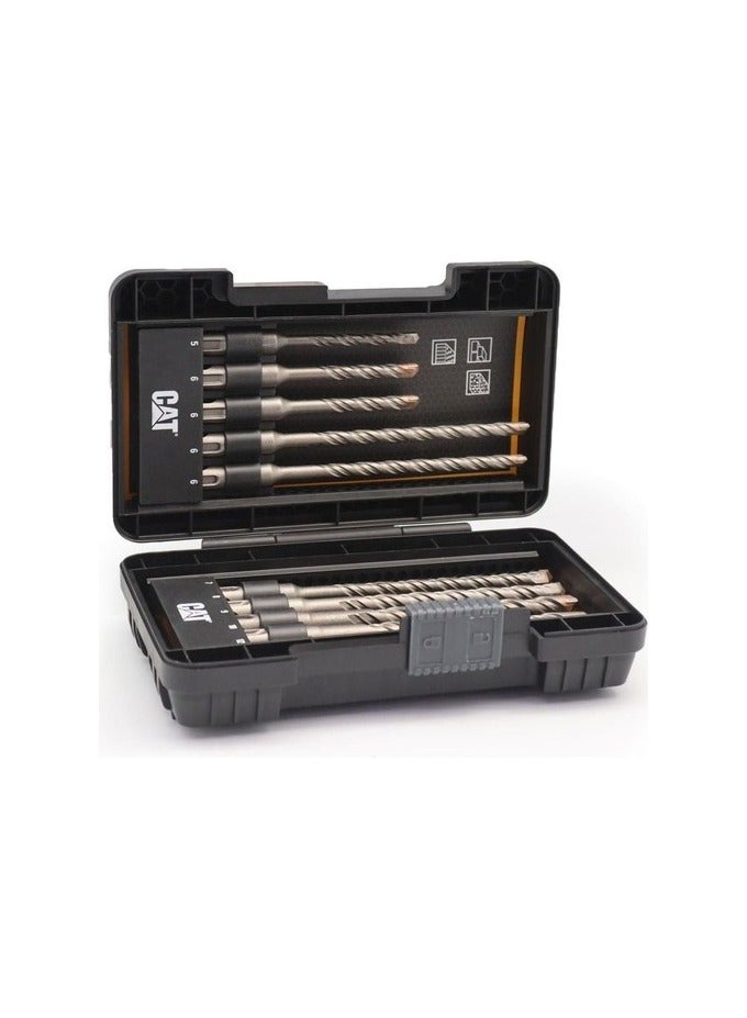 CATERPILLAR CAT DA03901 SDS Plus Drill Bits 10pcs  - Image 2