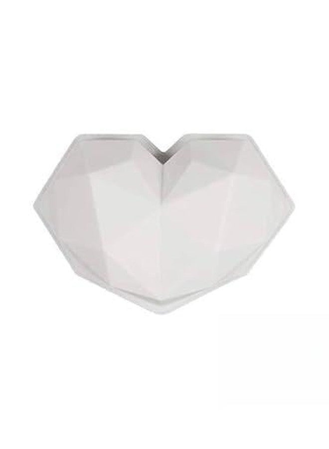 LEGACYCART Chocolate Heart Mold 1 Pack Diamond Heart Silicone Molds for Chocolate Heart Shaped Cake DIY Dessert Tools - Image 1