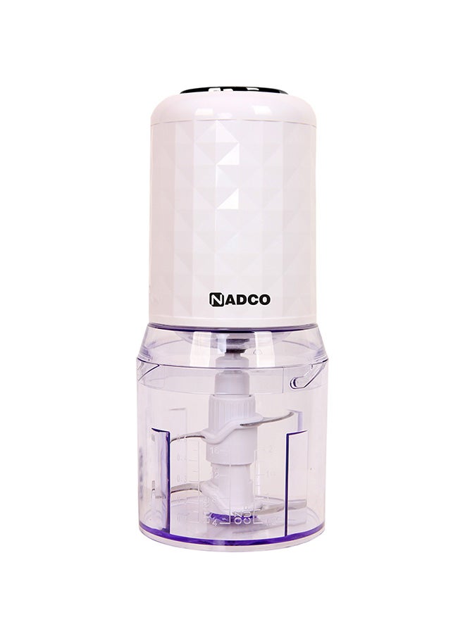قطّاعة طعام كهربائية 500 ml 400 W NC-43CH أبيض/ شفاف