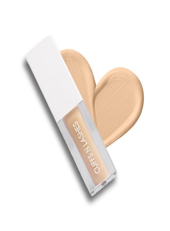Cuffs N Lashes Cover It All Liquid Concealer Chai-08 | 6ML | Full Coverage Long Lasting Lightweight Formula | Crease-Free Blendable Makeup Base | Smooth Flawless Finish for All Skin Types - Image 1