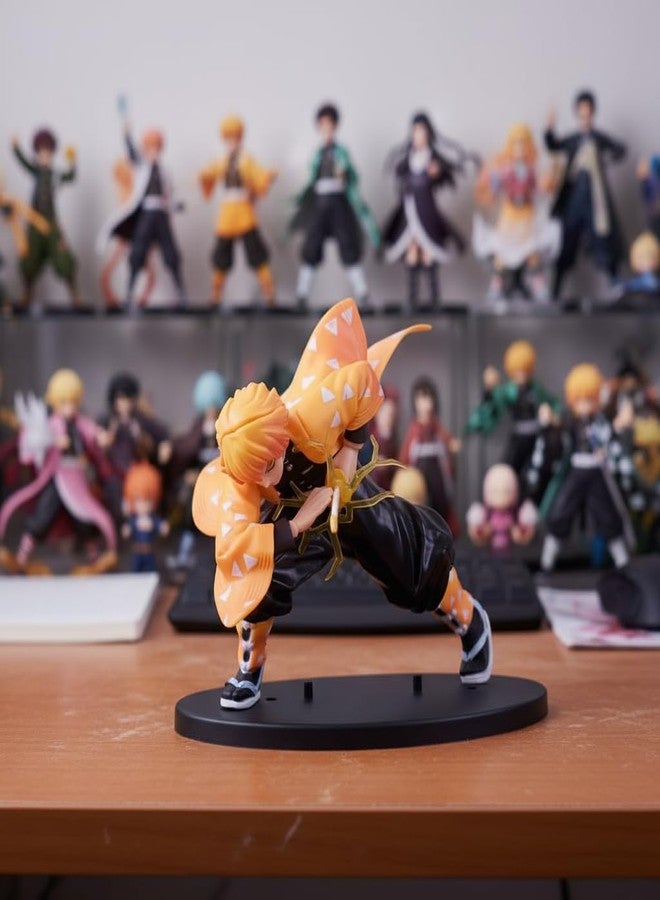 Offo 22cm Thunder Breathing Warrior Action Figure – Premium PVC Demon Hunter Collectible Statue for Office Desk, Home Shelf & Room Decor | Detailed Anime Display Model Gift for Fans and Collectors - Image 4