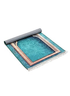 Status Contract Status Contract Janwaz Multipurpose Prayer Mat With Anti Slip Backing 120x76 Cms  - Image 4