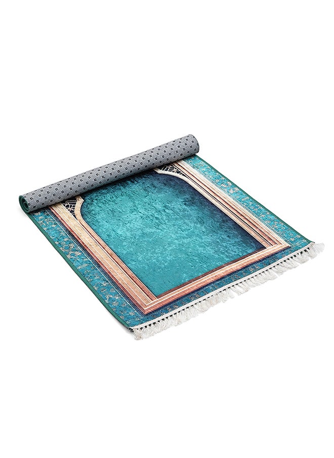 Status Contract Status Contract Janwaz Multipurpose Prayer Mat With Anti Slip Backing 120x76 Cms  - Image 4