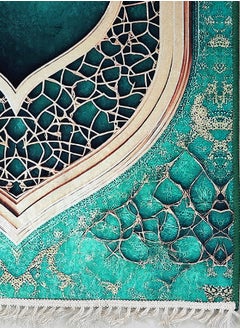 Status Contract Status Contract Janwaz Multipurpose Prayer Mat With Anti Slip Backing 120x76 Cms  - Image 5