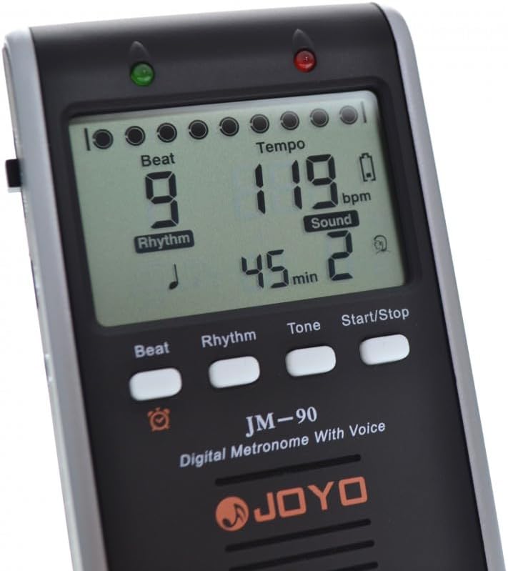 JOYO JM-90 Digital Metronome with Voice and LCD Display - Image 4