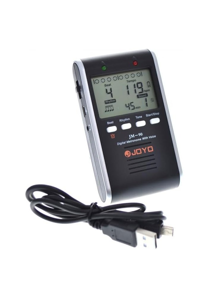 JOYO JM-90 Digital Metronome with Voice and LCD Display - Image 2