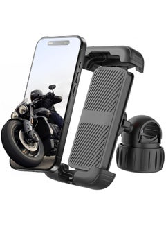 Chillspace 360° Rotation Bike Phone Holder, [2025 Upgrade] Electric Scooter Motorcycle Phone Mount, Bicycle Phone Holder, Handlebar Phone Mount, Bike Accessories, Black  - Image 1