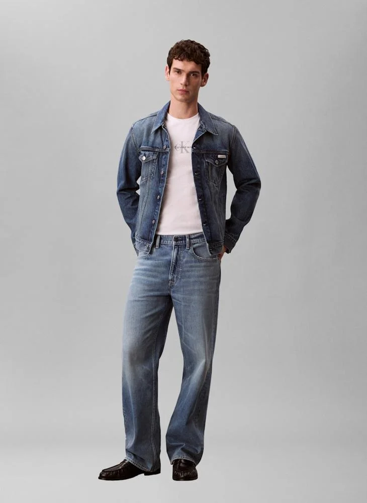 Calvin Klein Jeans  Micro Monologo Regular Fit T-Shirt for Men | Best Price UAE