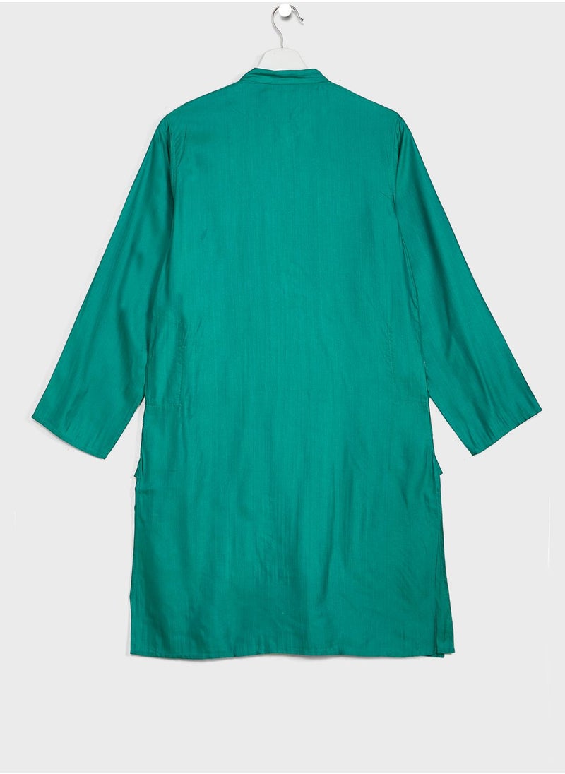Fabindia - Kids Striped Kurta - Image 1