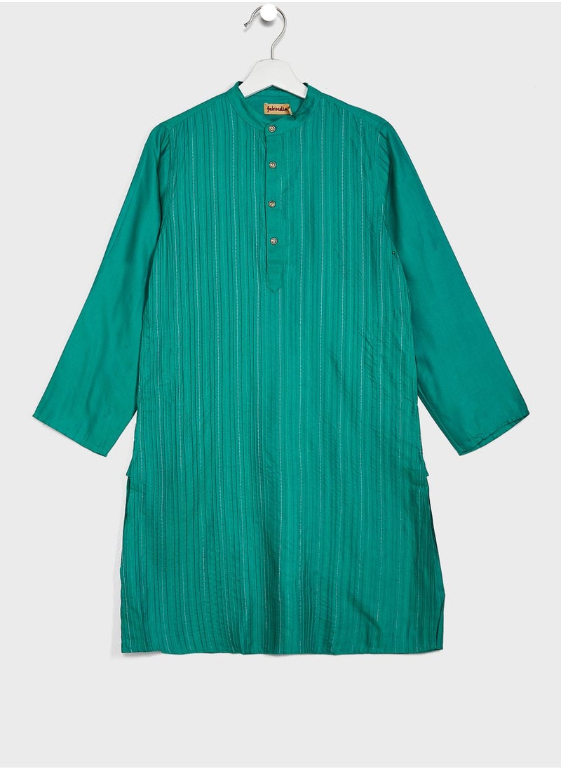 Fabindia - Kids Striped Kurta - Image 1