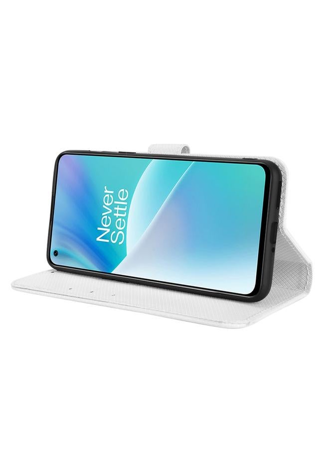 S-TOP Case For OnePlus Nord 2T Diamond Texture Leather Phone Case - Image 5