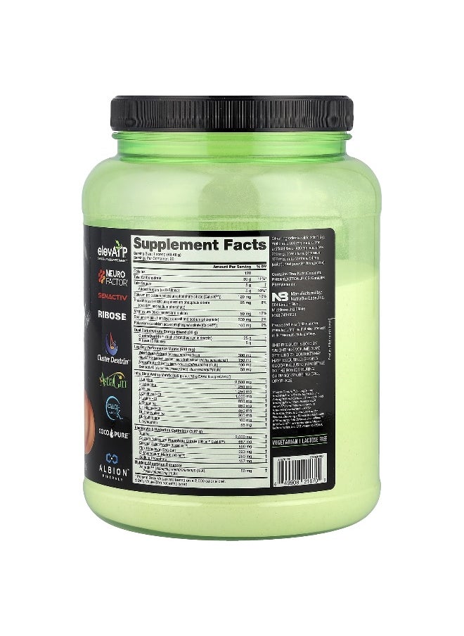 NutraBio NutraBio, Intra Fuel, Leg Day, Peachy Glutes Peach Mango, 2.05 lb (930 g)  - Image 2