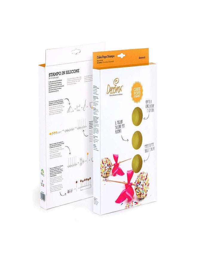 DECORA Cake POPS Silicone Mold 18 Cavities - Image 2