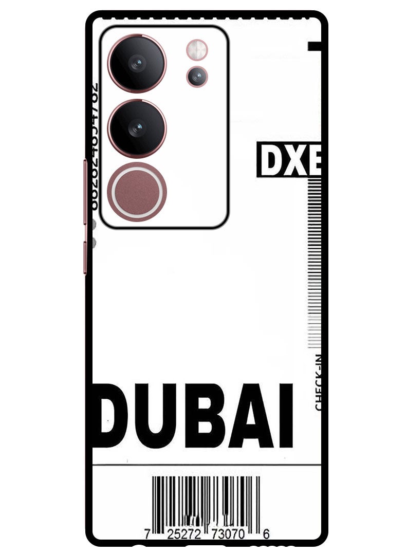 Theodor Protective Case Anti Scratch Shock Proof Bumper Cover For Vivo S17 - S17 Pro DXB Boarding pass - Image 1