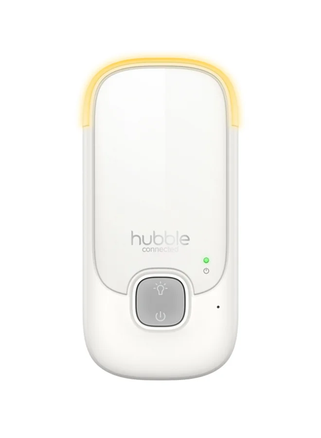 hubble connected Hubble Connected Listen Glow Baby Monitor, Wireless Dect Connectivity With Long Range, Night Light, Volume Control And Highly Sensitive Microphone