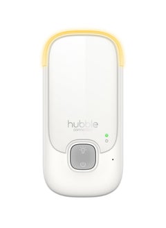 hubble connected استمع إلى جهاز مراقبة الأطفال Glow Audio مع اتصال لاسلكي طويل المدى DECT، وإضاءة ليلية، واتصال داخلي، والتحكم في مستوى الصوت وميكروفون عالي الحساسية  - Image 3