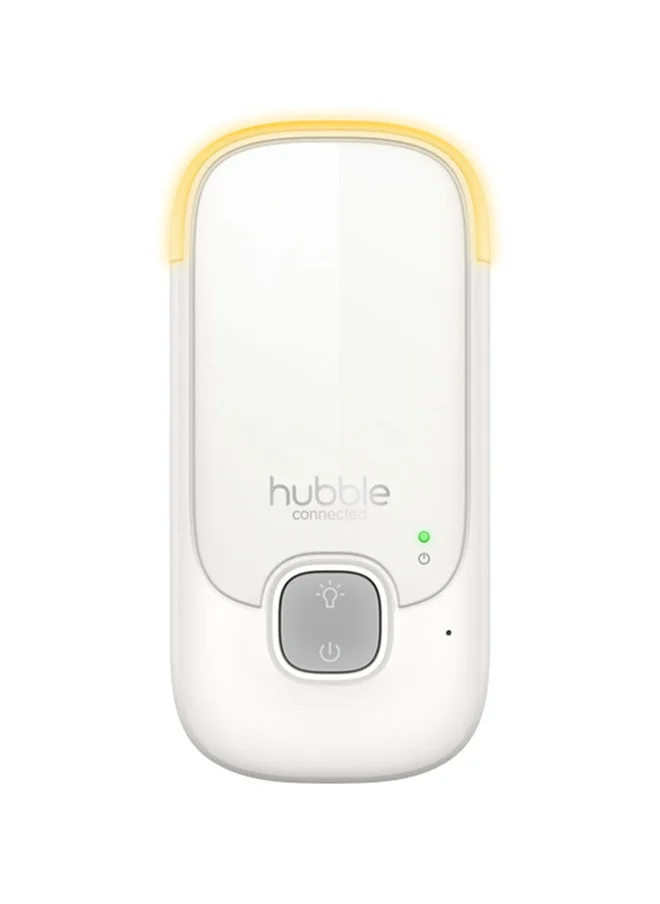 hubble connected Hubble Connected Listen Glow Baby Monitor, Wireless Dect Connectivity With Long Range, Night Light, Volume Control And Highly Sensitive Microphone