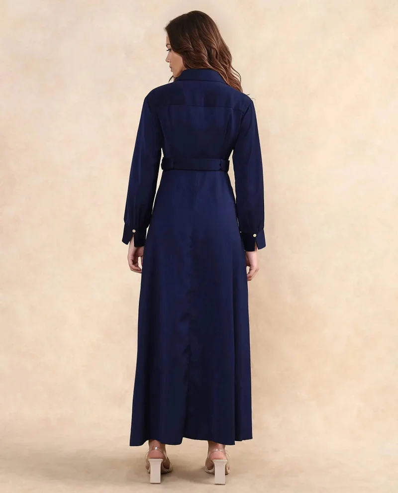 Rareism Women's Formal Dress With Pleated Detail
