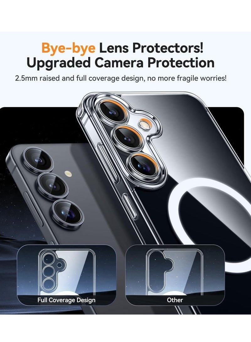 TIGER Samsung Galaxy S25 Plus 5G Case | Magnetic Shockproof Bumper Cover | MagSafe Wireless Charging Compatible | Slim & Durable Protective Case for Galaxy S25 Plus (6.7-inch, 2024) - Image 2