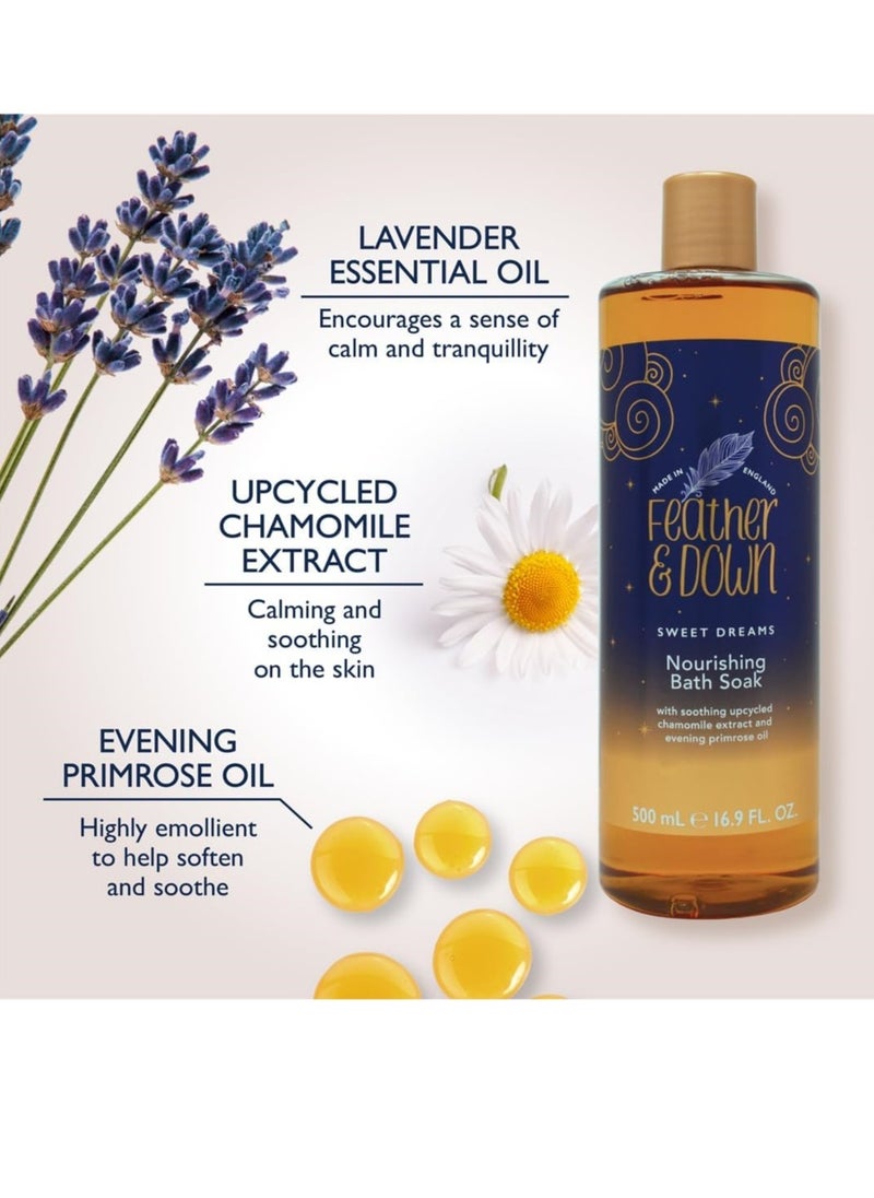 Feather & Down Feather & Down Nourishing Bath Soak 500ml FE2022  - Image 5