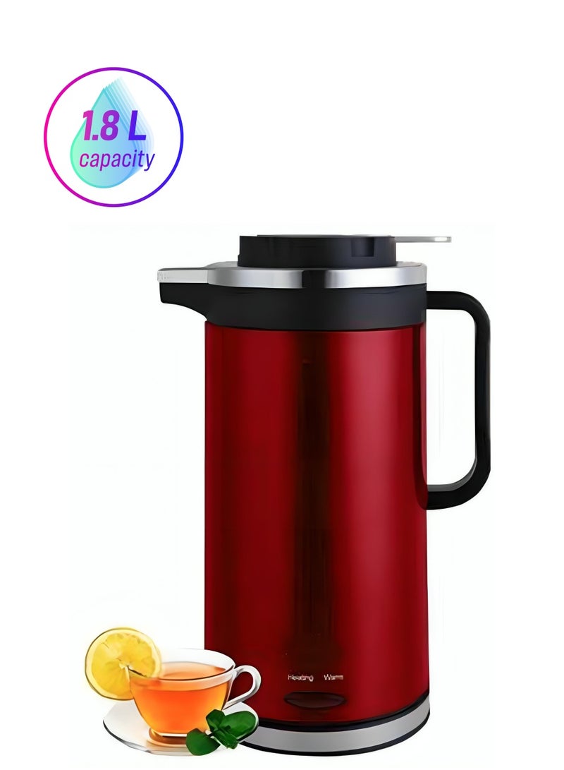 إستريل غلاية كهربائية غلاية كهربائية بجدار مزدوج سعة 1.8 لتر - Image 1