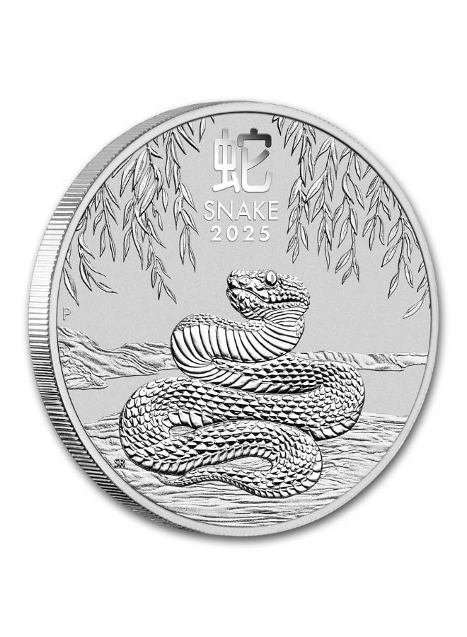 ABConcept Australia Lunar Snake Silver 1 kilo Coin - Image 3