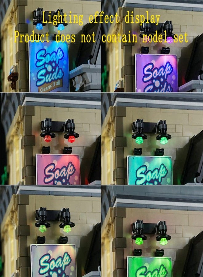 GEAMENT LED Light Kit Compatible with Lego Police Station - Lighting Set for Creator 10278 Building Model (Model Set Not Included) - Image 4