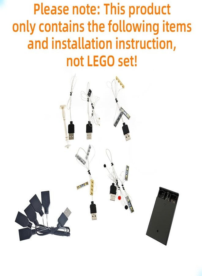 GEAMENT LED Light Kit Compatible with Lego Police Station - Lighting Set for Creator 10278 Building Model (Model Set Not Included) - Image 3