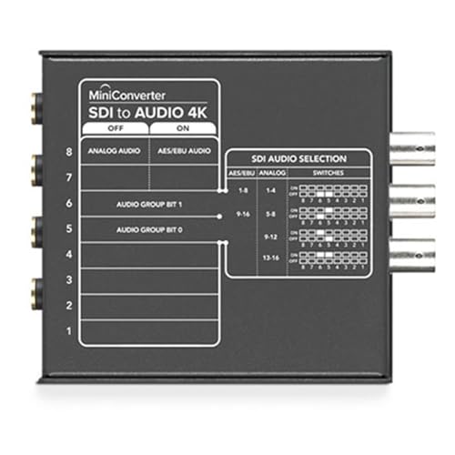 Blackmagic Design Mini Converter SDI to Audio 4K (CONVMCSAUD4K) - Image 3
