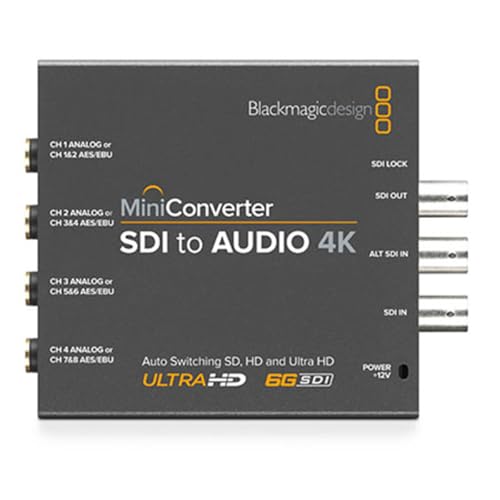 Blackmagic Design Mini Converter SDI to Audio 4K (CONVMCSAUD4K) - Image 2
