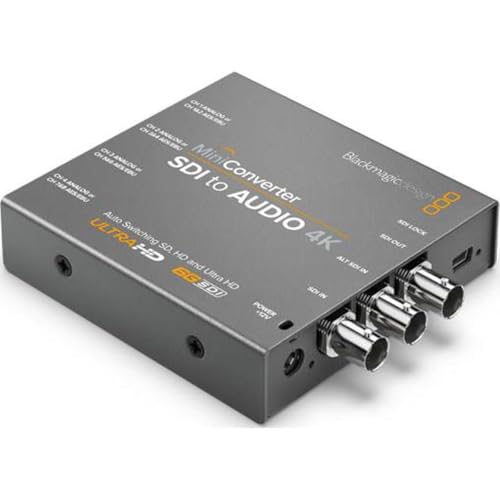 Blackmagic Design Mini Converter SDI to Audio 4K (CONVMCSAUD4K) - Image 1