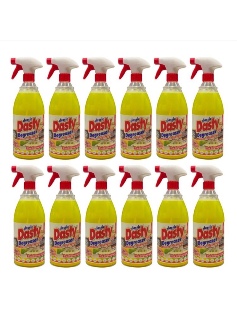 Dasty Dusty Degreaser Classic Multi-Purpose Cleaner Spray - Carton of 12 1L Pack