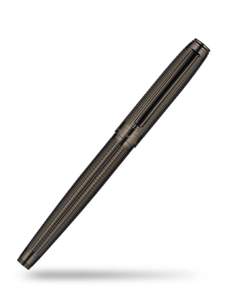 Ancora 1919 Rapide TG Limited 888 Edition Refillable Rollerball Pen - Engraved Luxury Pen with Leather Box - Gift for Men & Women - Blue Ink