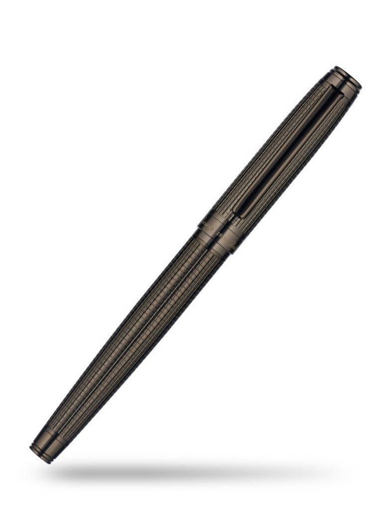 أنكورا قلم رابيد تي جي ١٩١٩ إصدار محدود ٨٨٨ – قابل لإعادة التعبئة – قلم رولربول فاخر محفور مع علبة جلد – هدية للرجال والنساء – حبر أزرق - Image 1