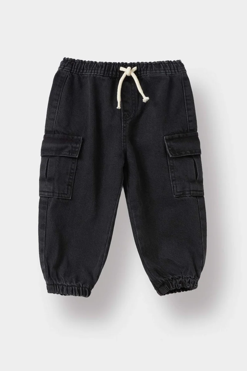 ديفاكتو Baby Boy Elastic Waist Jogger Fit Jeans